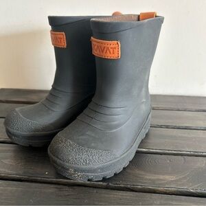 Kavat Toddler Waterproof Rain Boots Size 24/8